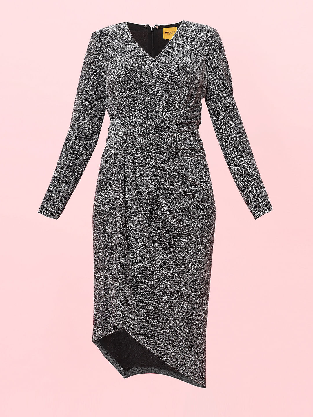 valentina draped dress Archives - Designer Stitch