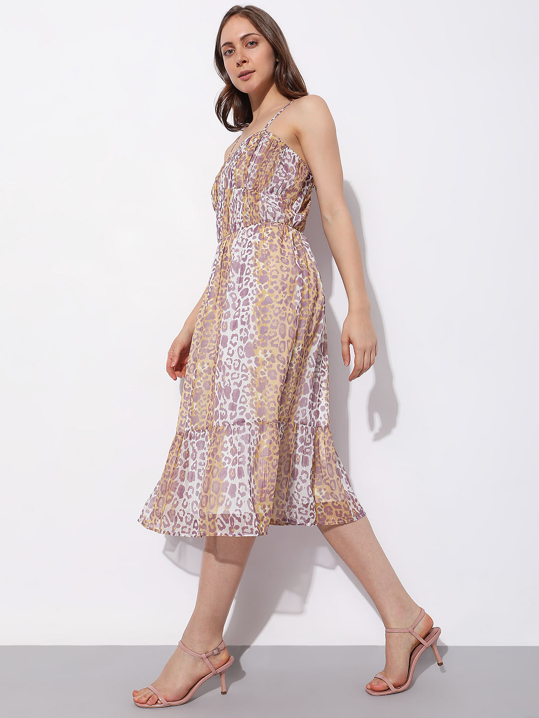 Leopard print Maxi Dress — YELLOW SUB TRADING