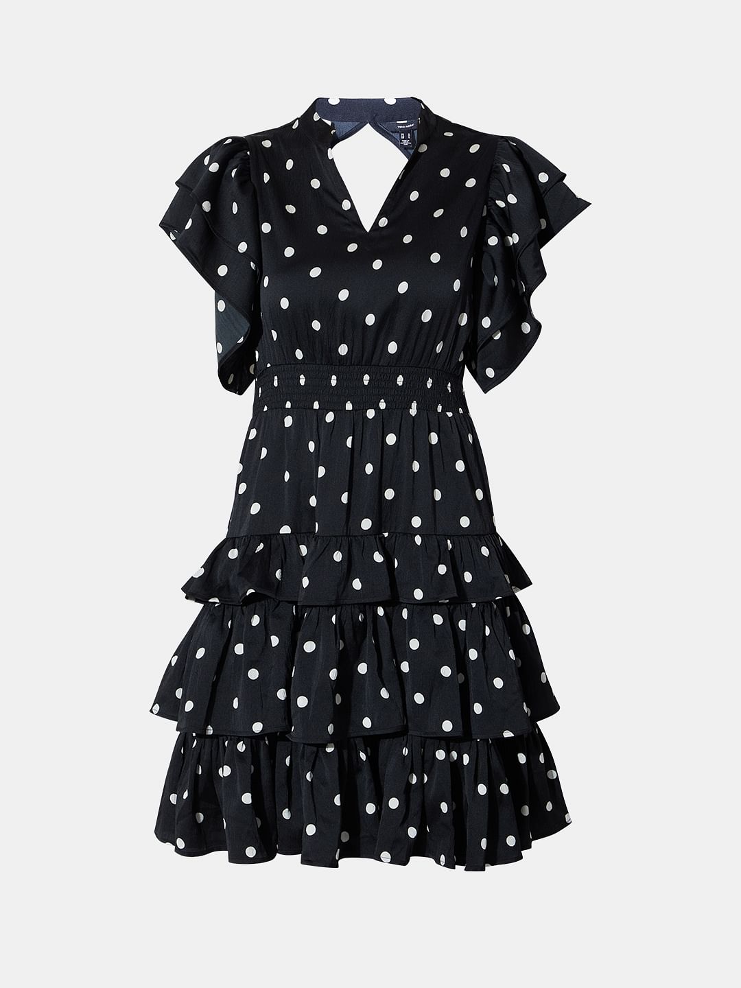 Black 2024 dot dress