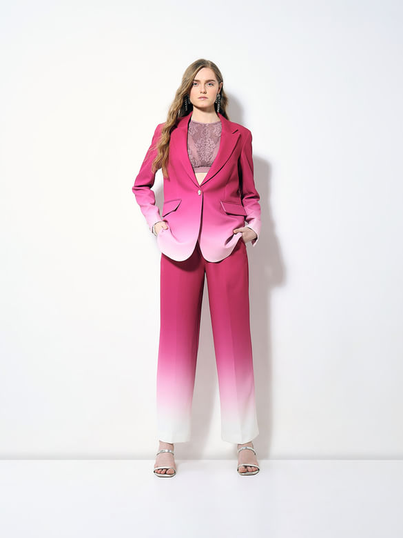 MARQUEE Hot Pink Ombre Co-ord Set Pants