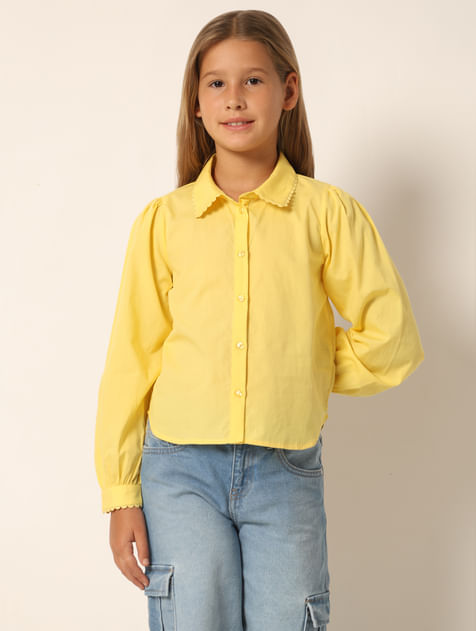 Yellow Cotton Shirt