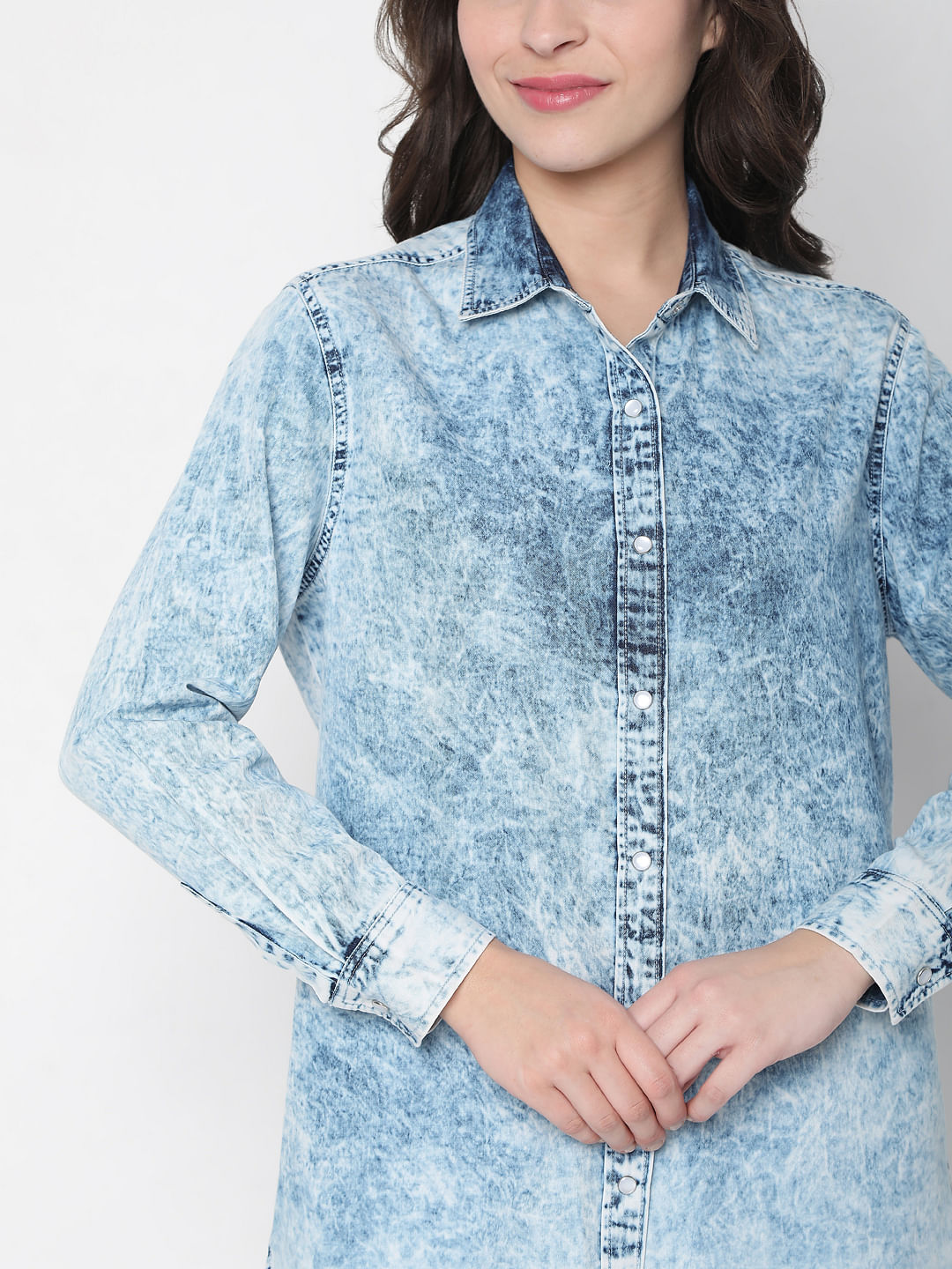 With Love Denim Shirt – OutDazl