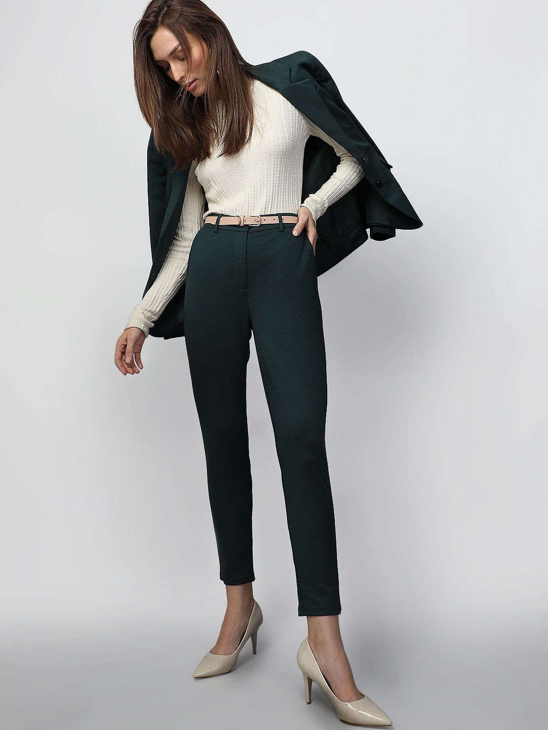 TENIT Slim Fit Men Dark Green Trousers - Buy TENIT Slim Fit Men Dark Green  Trousers Online at Best Prices in India | Flipkart.com