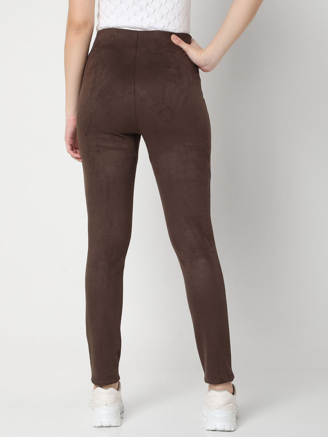 Solid Coloured Leggings - Classic Waistband – Leg Smart