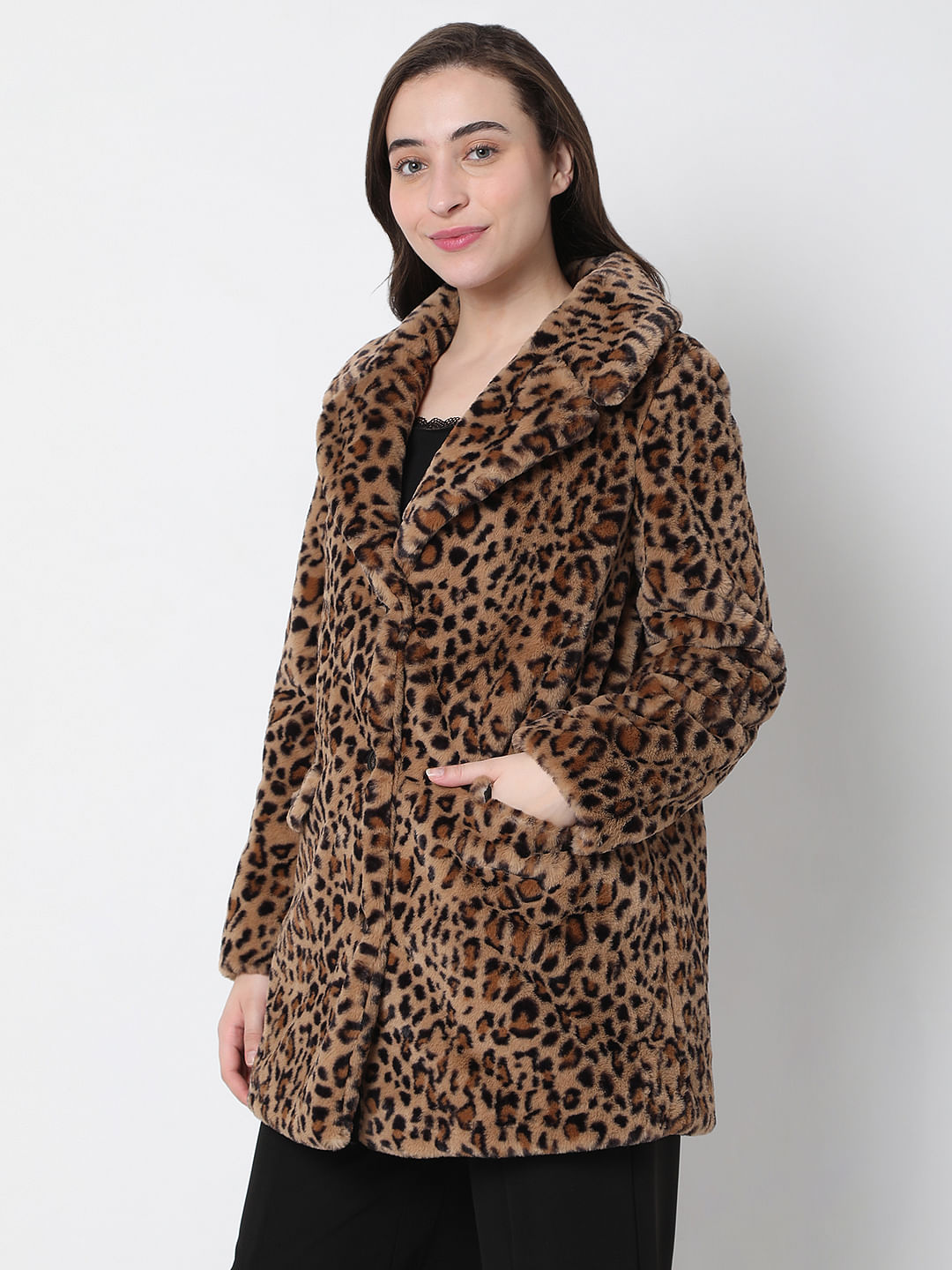 cheap leopard jacket