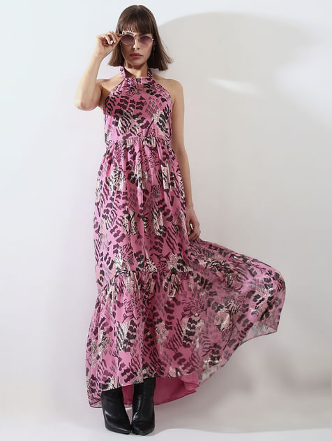 Buy Rupa Garments Women Fit and Flare Dress  A-Line Floral Maxi Dress  Online In India At Discounted Prices