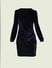 Marquee Navy Blue Ruched Bodycon Dress