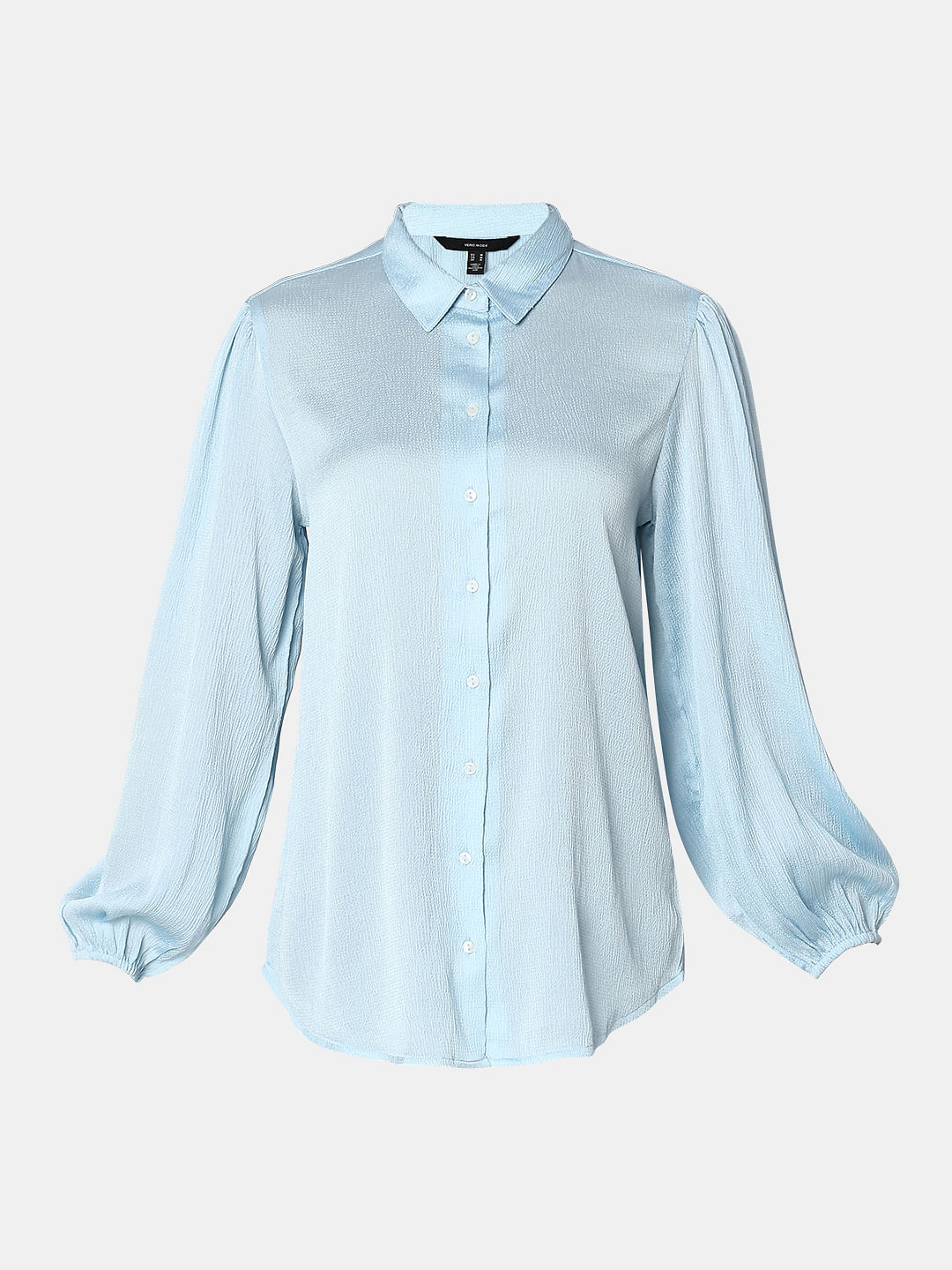 OVERSIZED TAILORED SHIRT - LIGHT BLUE