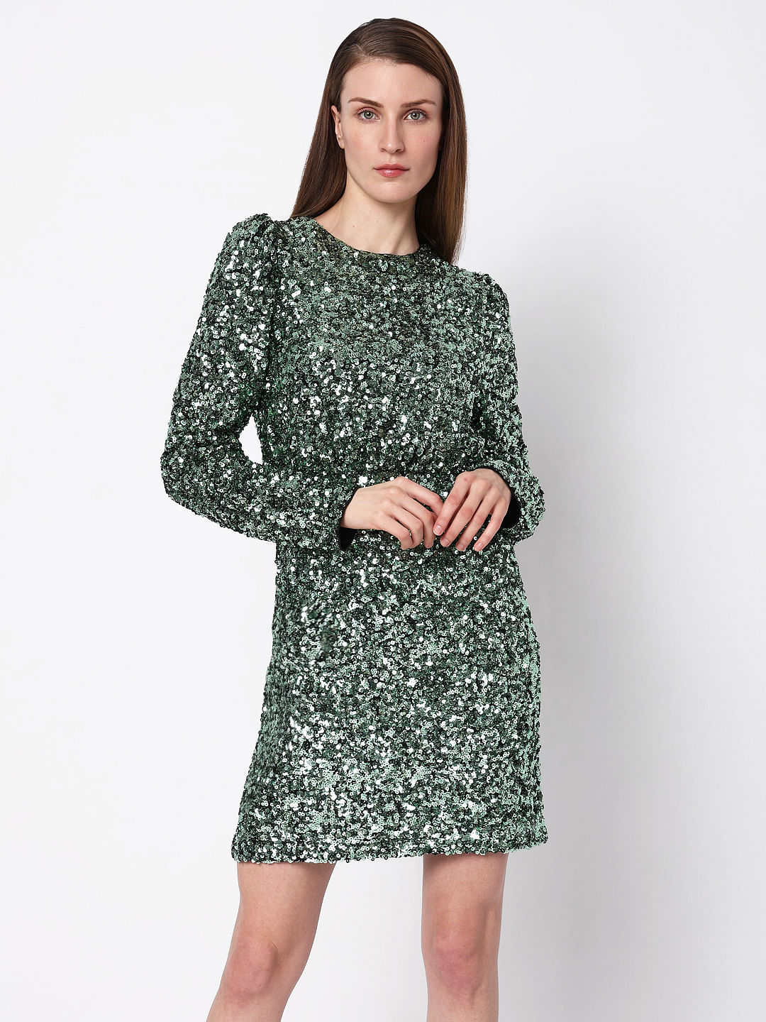Zara STRAPLESS FITTED SEQUIN DRESS | Yorkdale Mall