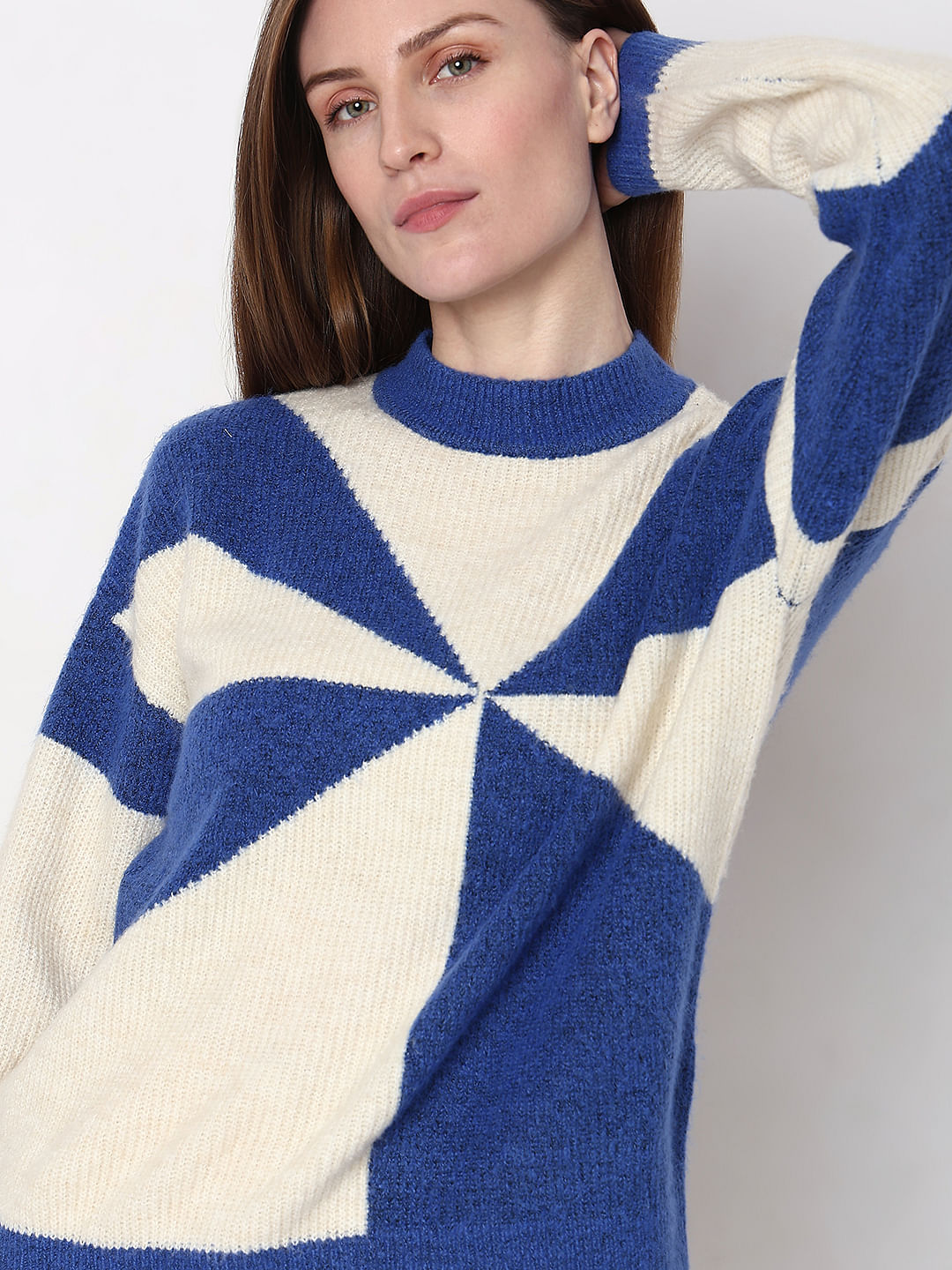 Pullover jacquard on sale