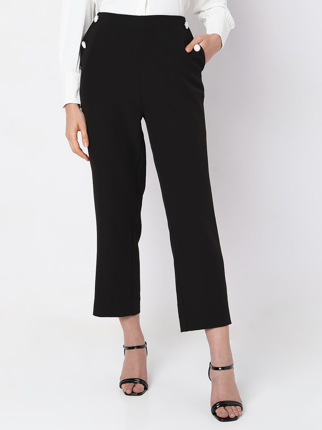 Pants with Dior Oblique Belt Black Wool Twill | DIOR FI
