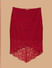 MARQUEE Red Lace Pencil Skirt