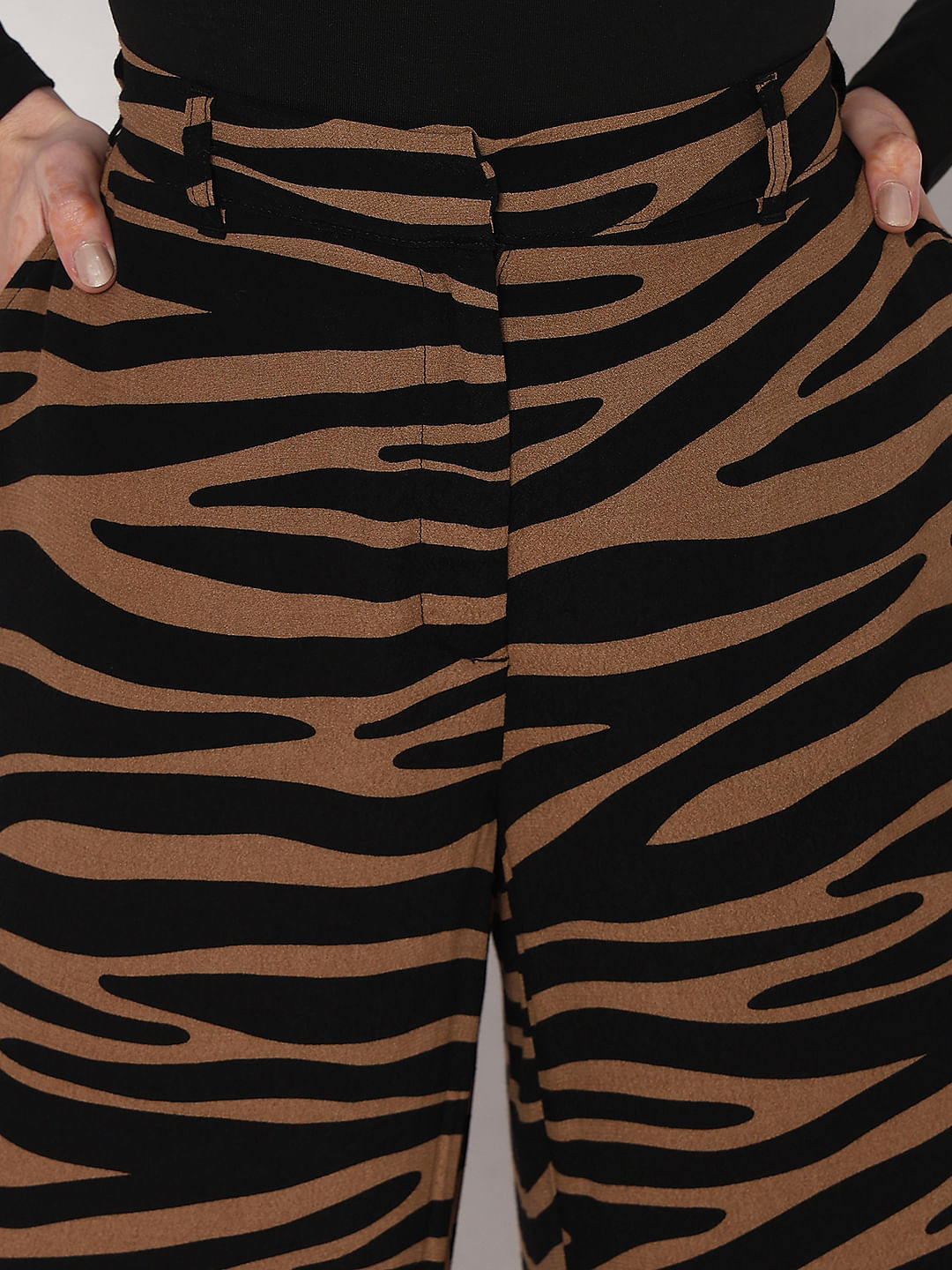 Animal Print Trousers - Buy Animal Print Trousers online in India
