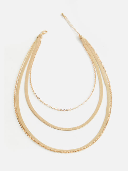 Golden Layered Necklace