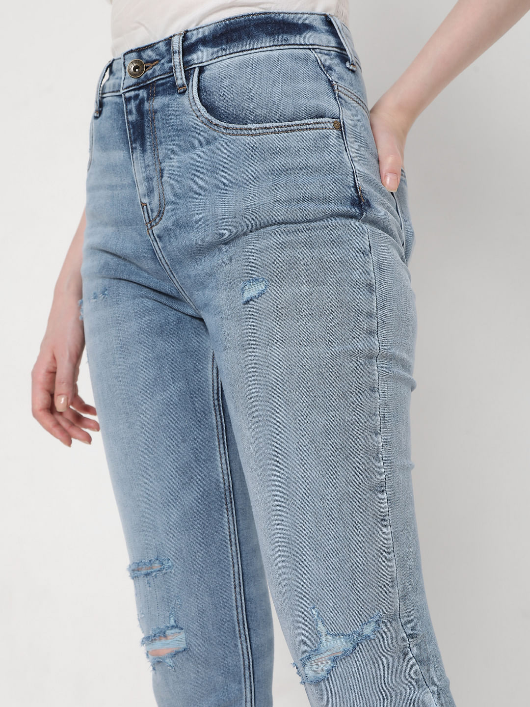 Jennyfer boyfriend jeans discount 95% WOMEN FASHION Jeans Boyfriend jeans Strech Pink 36                  EU 