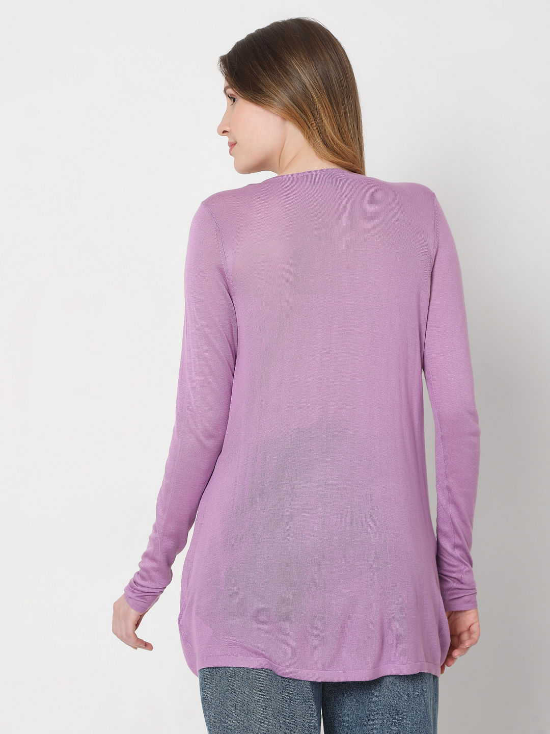 Lilac hot sale lace shrug