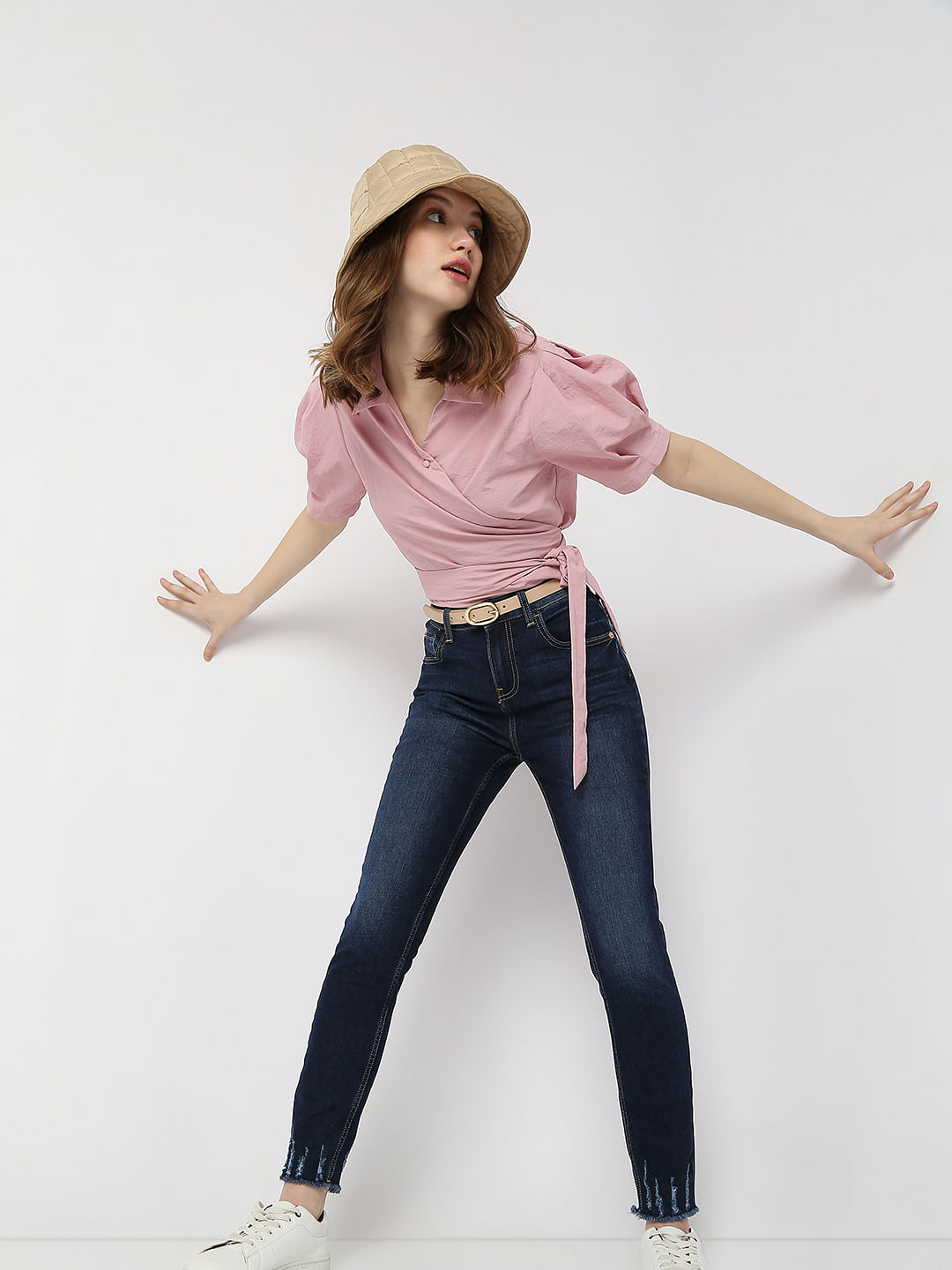 Jaelynn Medium Distressed Skinny Jeans | Jess Lea Boutique