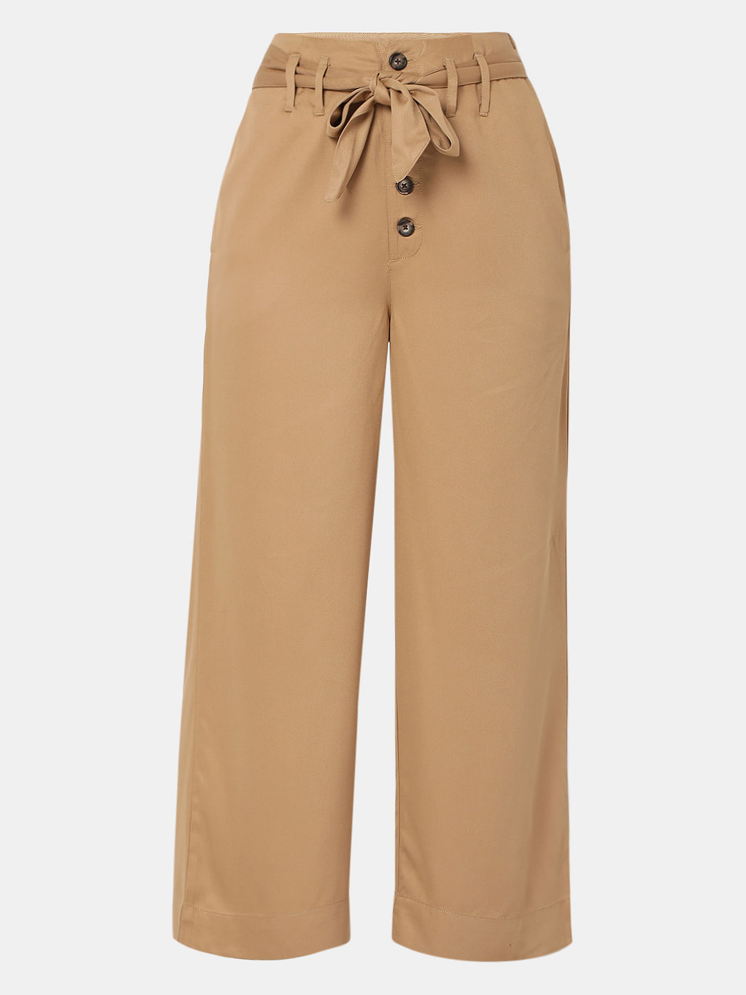 Women stylish Cotton Blend Trousers/Pants Combo of 2