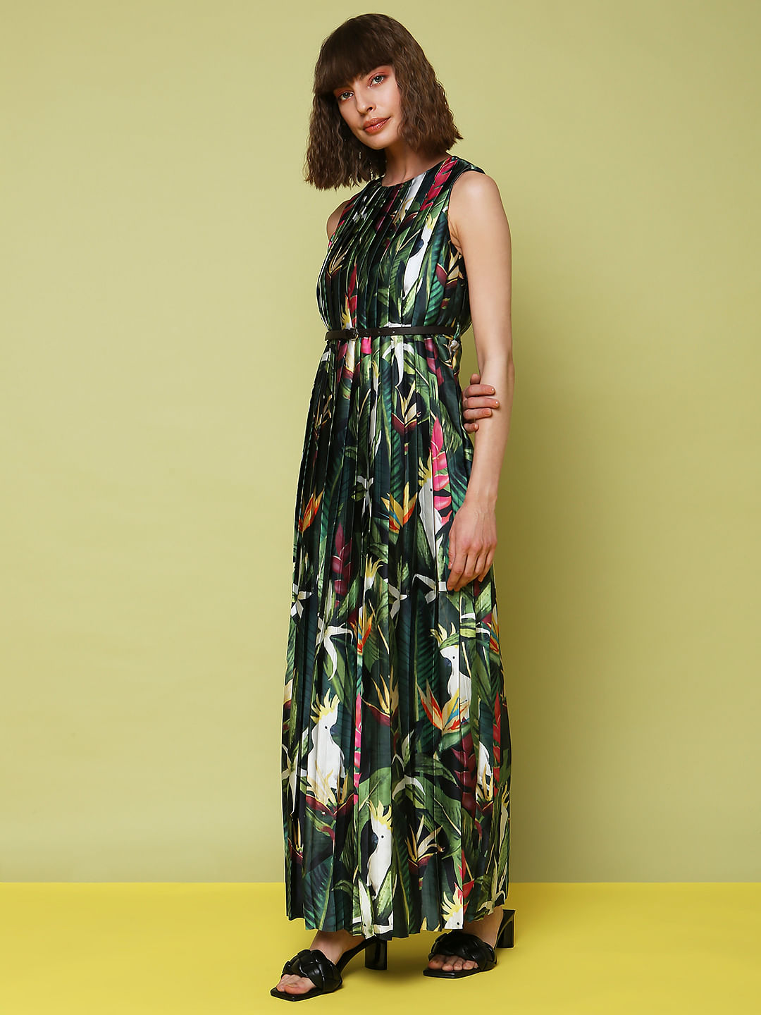 Buy Green Dresses & Jumpsuits for Women by NEGEN Online | Ajio.com