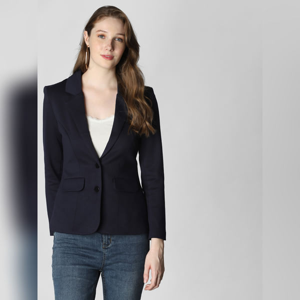 BESTSELLER CLOTHING Navy Blue Formal Blazer