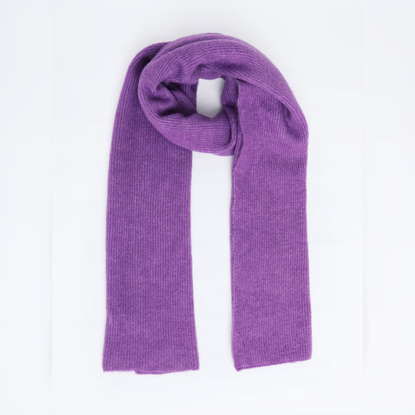 VERO MODA Purple Rib Scarf