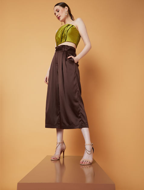 MARQUEE Brown Culottes