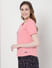 Pink & Blue Joggers & T-shirt Set 