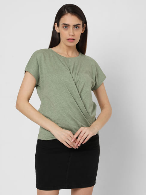 Green Overlap Lounge T-shirt