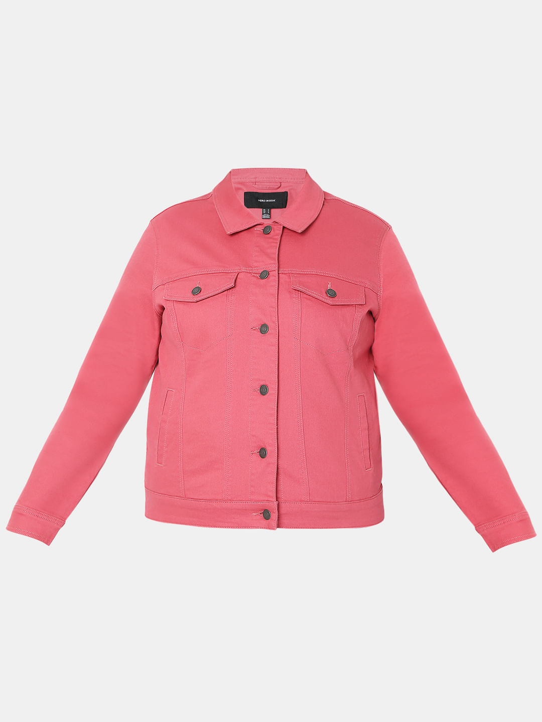 Buy ARBIA FUNKI Men Full Sleeve Denim Jacket Pink s at Amazonin