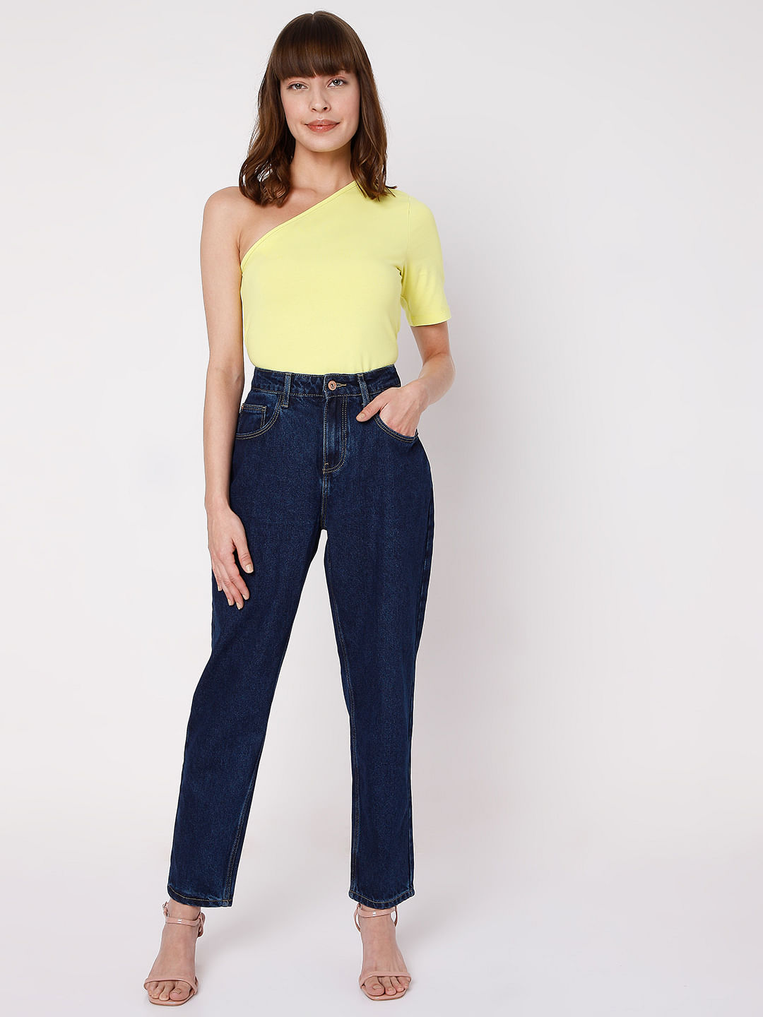 DFLYHLH High Waist Jeans Women Bubble Butt Stretch India | Ubuy