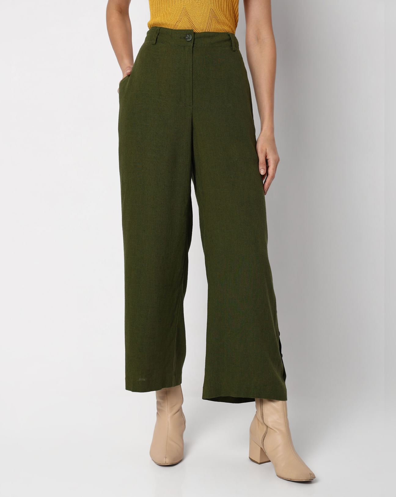 a new day, Pants & Jumpsuits, A New Day Pants Highrise Olive Green Size  Small