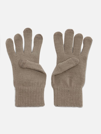 Beige Gloves