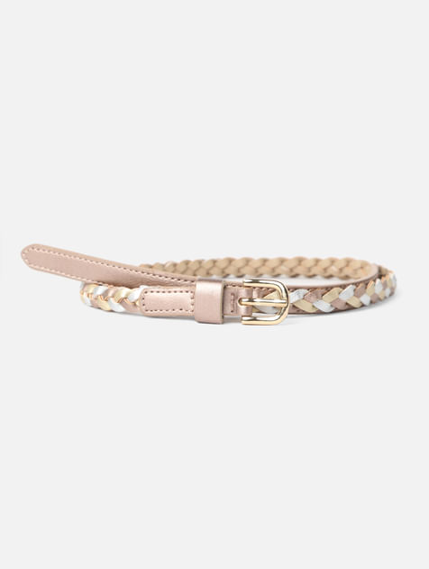 Pack of 3 Belts - Pink & Silver