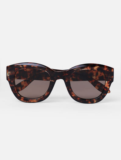 Brown Animal Print Sunglasses