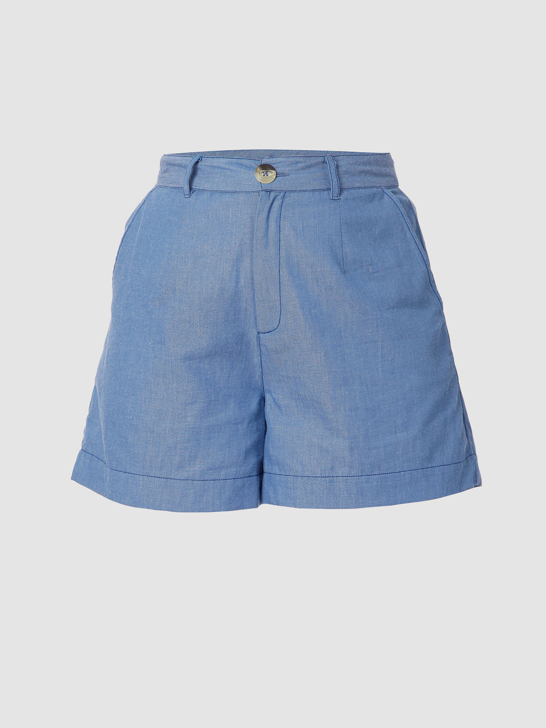 Ripped Elastic High Waist Basic Jean Shorts - Blue / XL | Vintage denim  shorts, Womens high waisted shorts, Denim shorts women