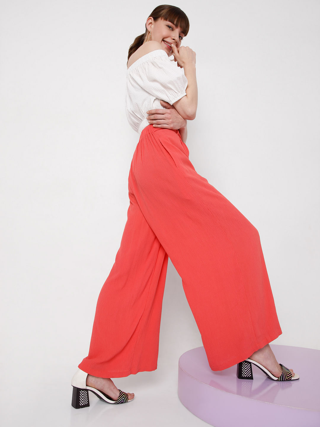 Plus Size Palazzo Pants - Buy Plus Size Palazzo Pants online at Best Prices  in India | Flipkart.com