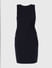 Black Knot Detail Bodycon Dress