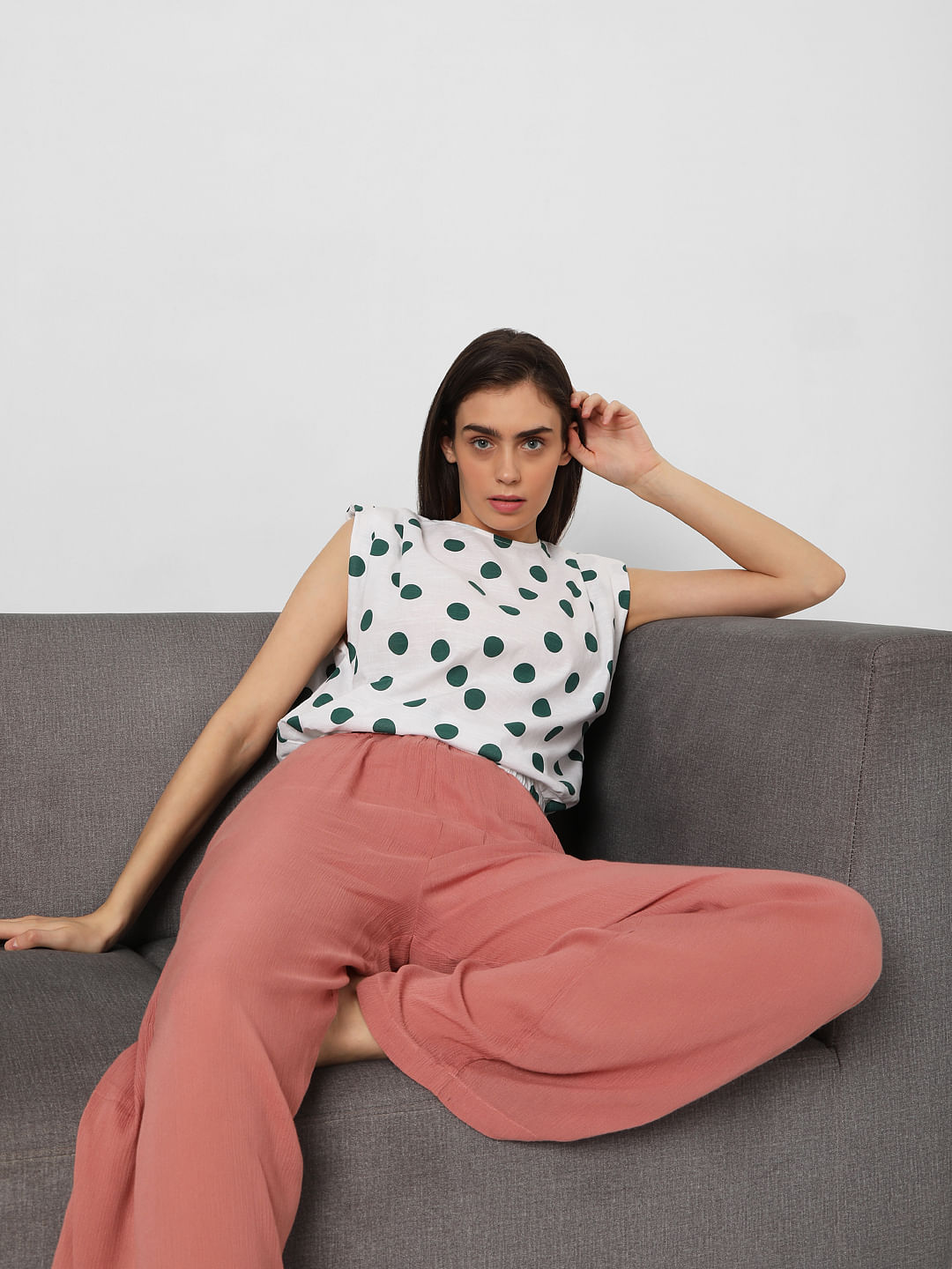 polka dot tops online