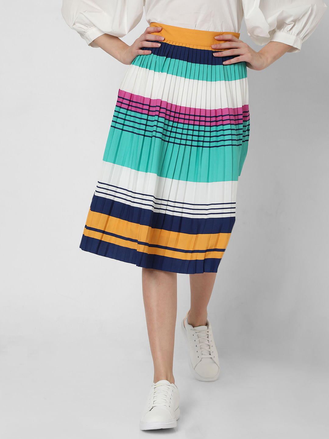 striped skirt online india