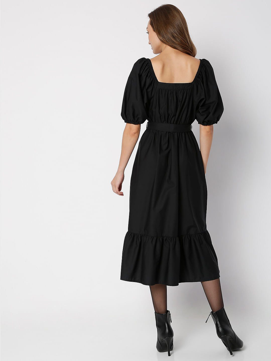 Black Midi Dress | Shop Midi Dresses Online - Hello Molly US | Hello Molly