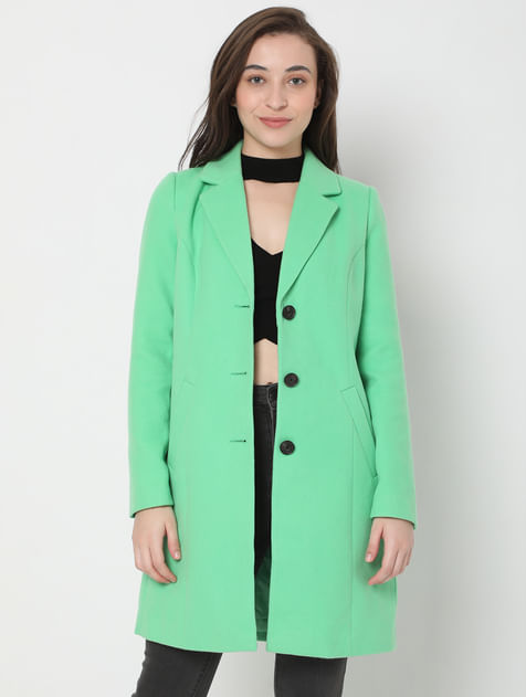 Green Long Coat