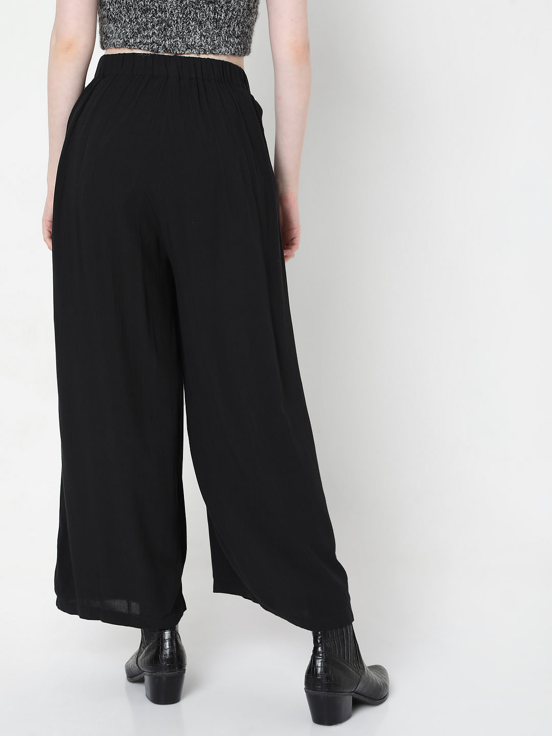 Lovely High Waist Palazzo Attire For Parties Retrouvez une sélec… | Palazzo  Pants Outfit | Palazzo And Crop Top, Palazzo Flared Pants, Palazzo For  Ladies