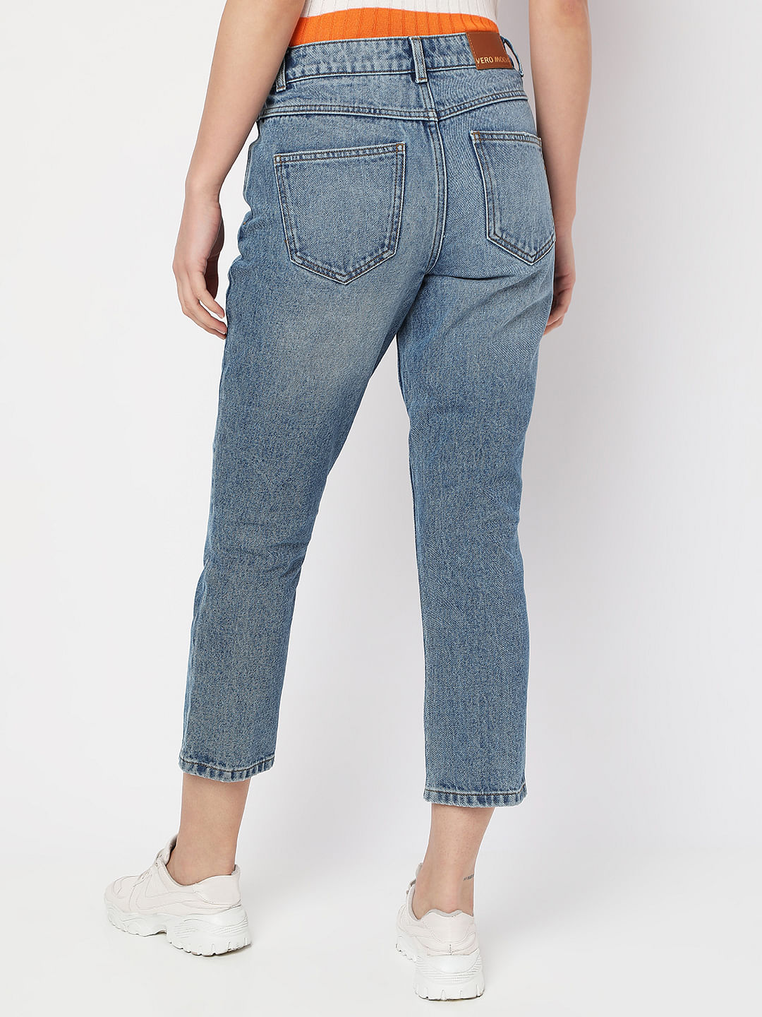 Vero moda sale straight jeans