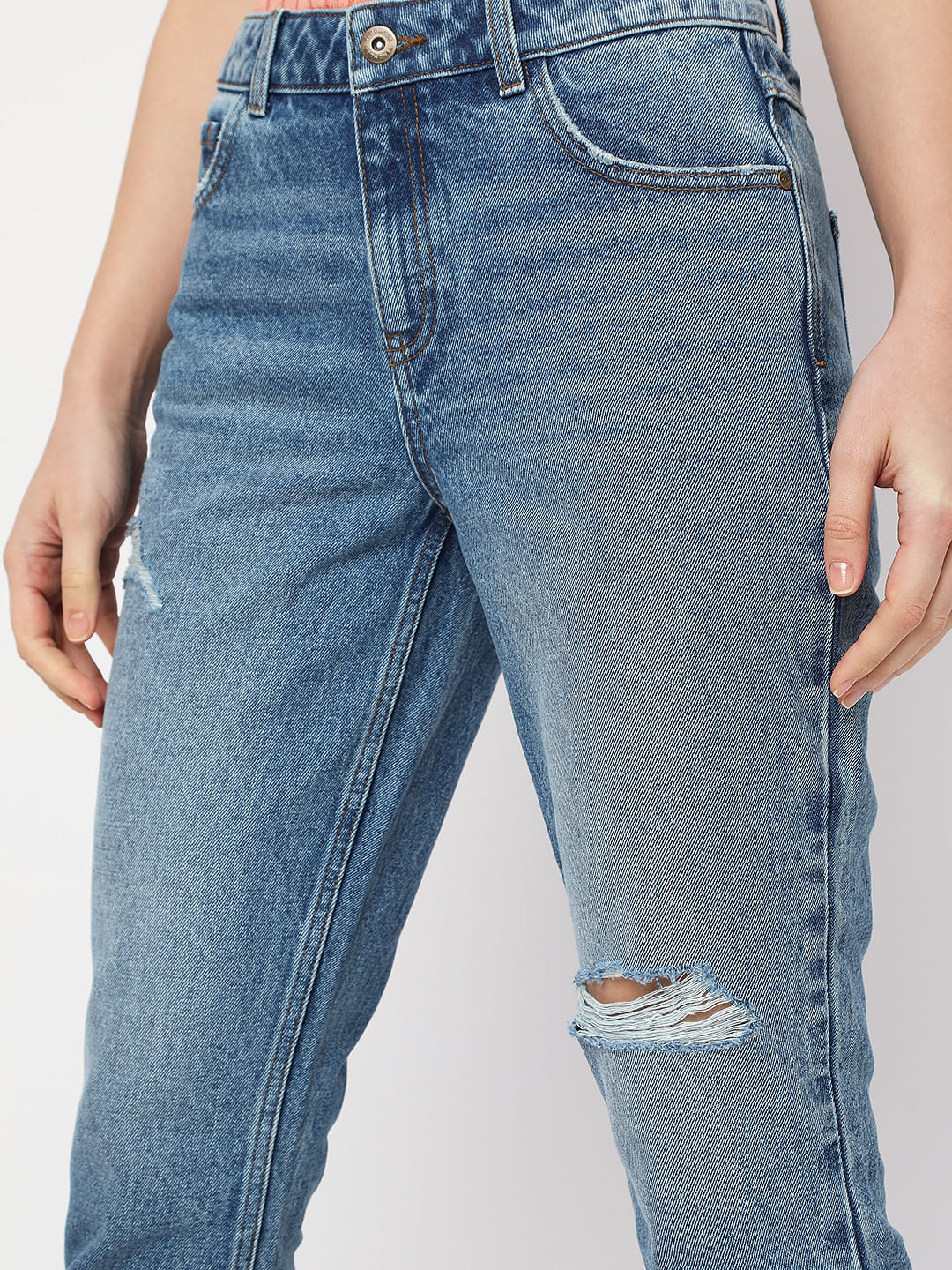即購入可】5 1/2 LOOSE-STRAIGHT DENIM 34 - デニム/ジーンズ 即購入可】5 1/2 LOOSE-STRAIGHT DENIM 34 - デニム/ジーンズ