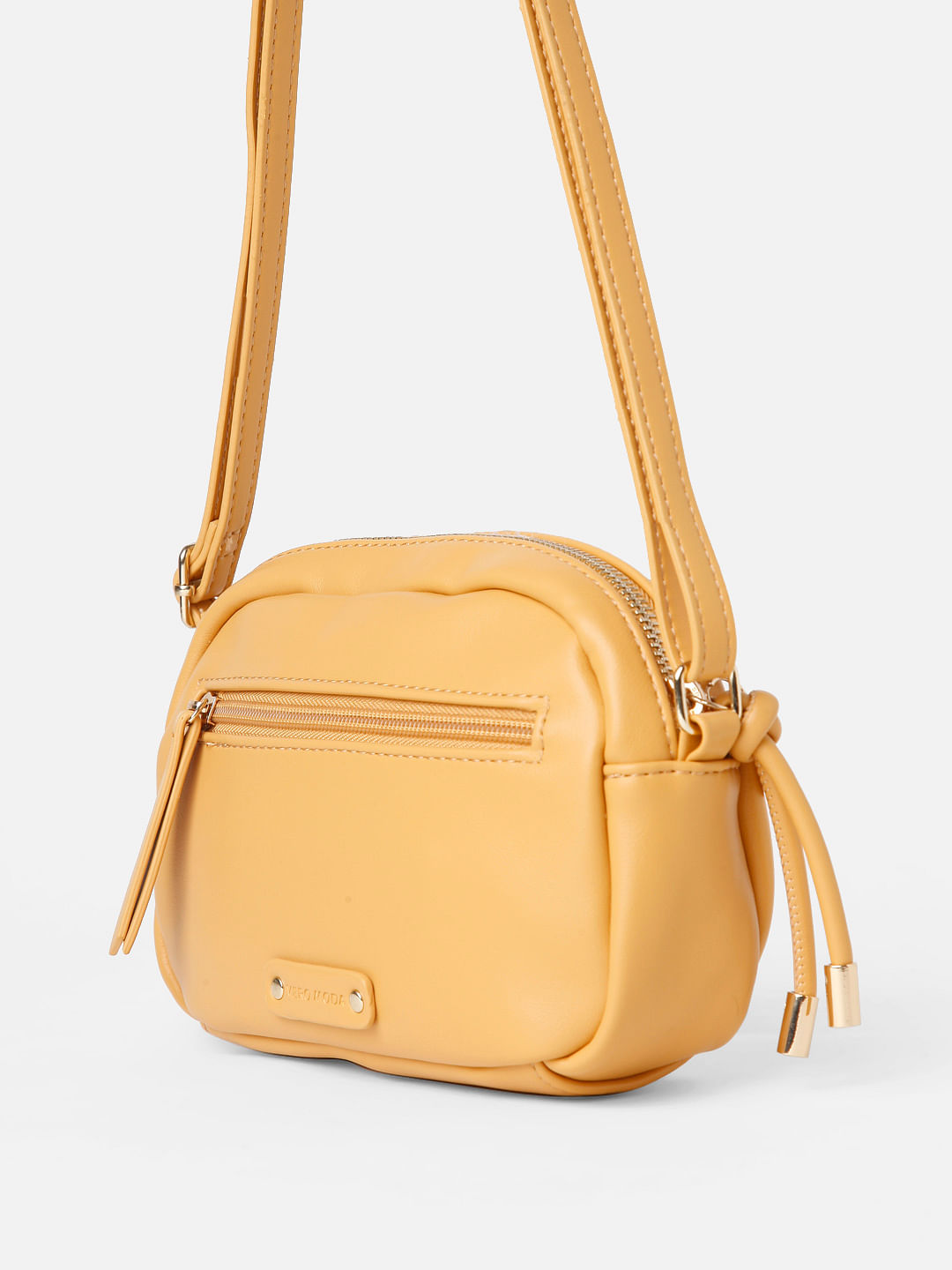 yellow slouch bag