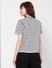White & Black Horizontal Striped T-shirt