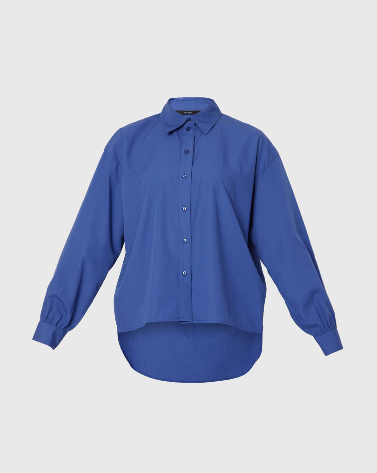 Blue High Low Shirt