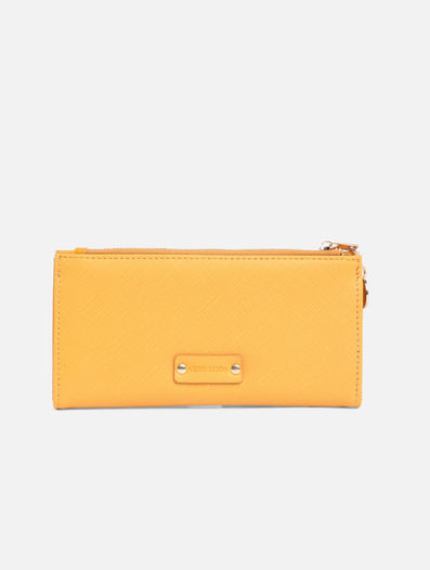Yellow Textured Wallet