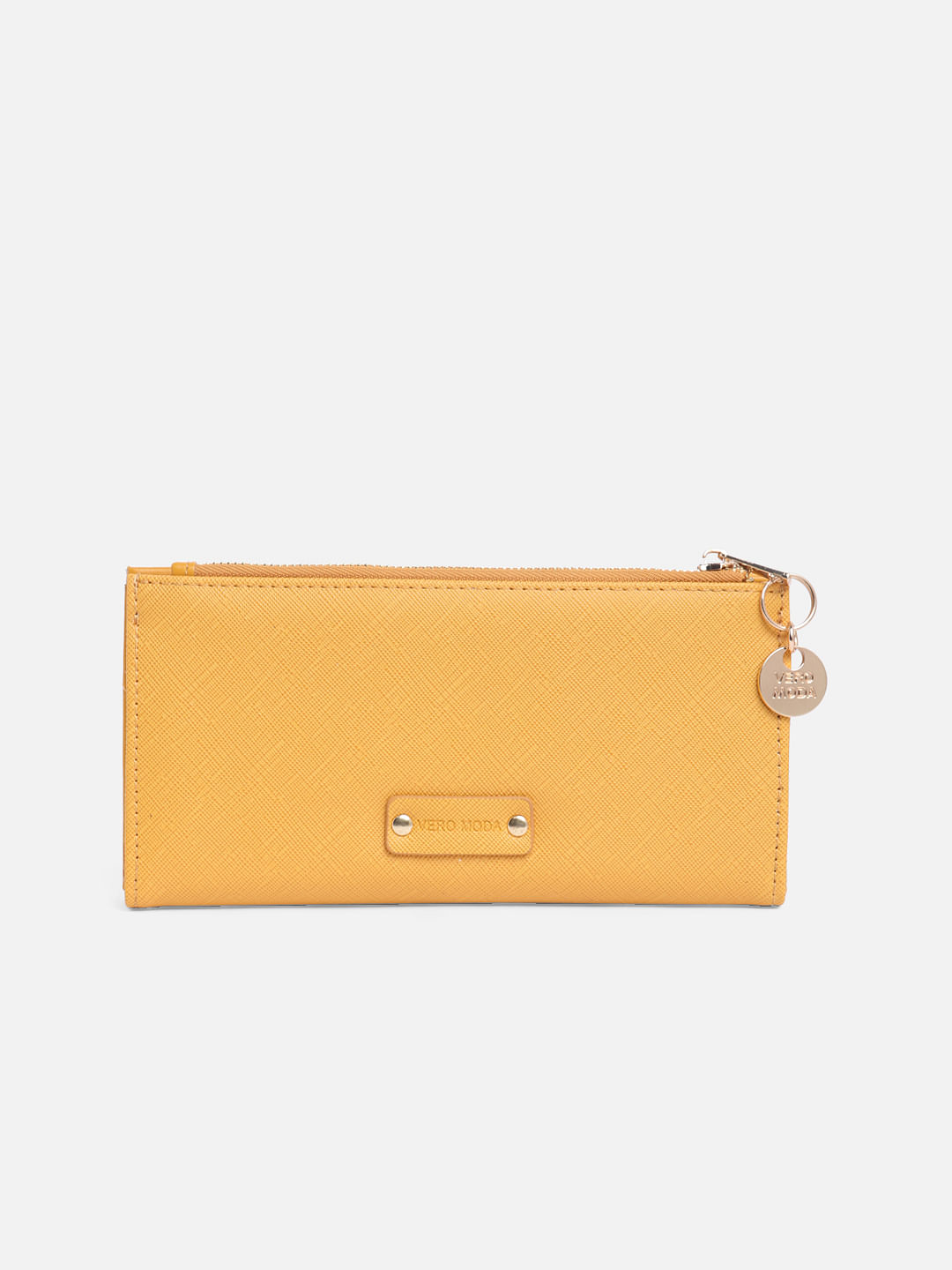 Kate Spade Yellow Leather Zip Around Wallet Kate Spade | TLC