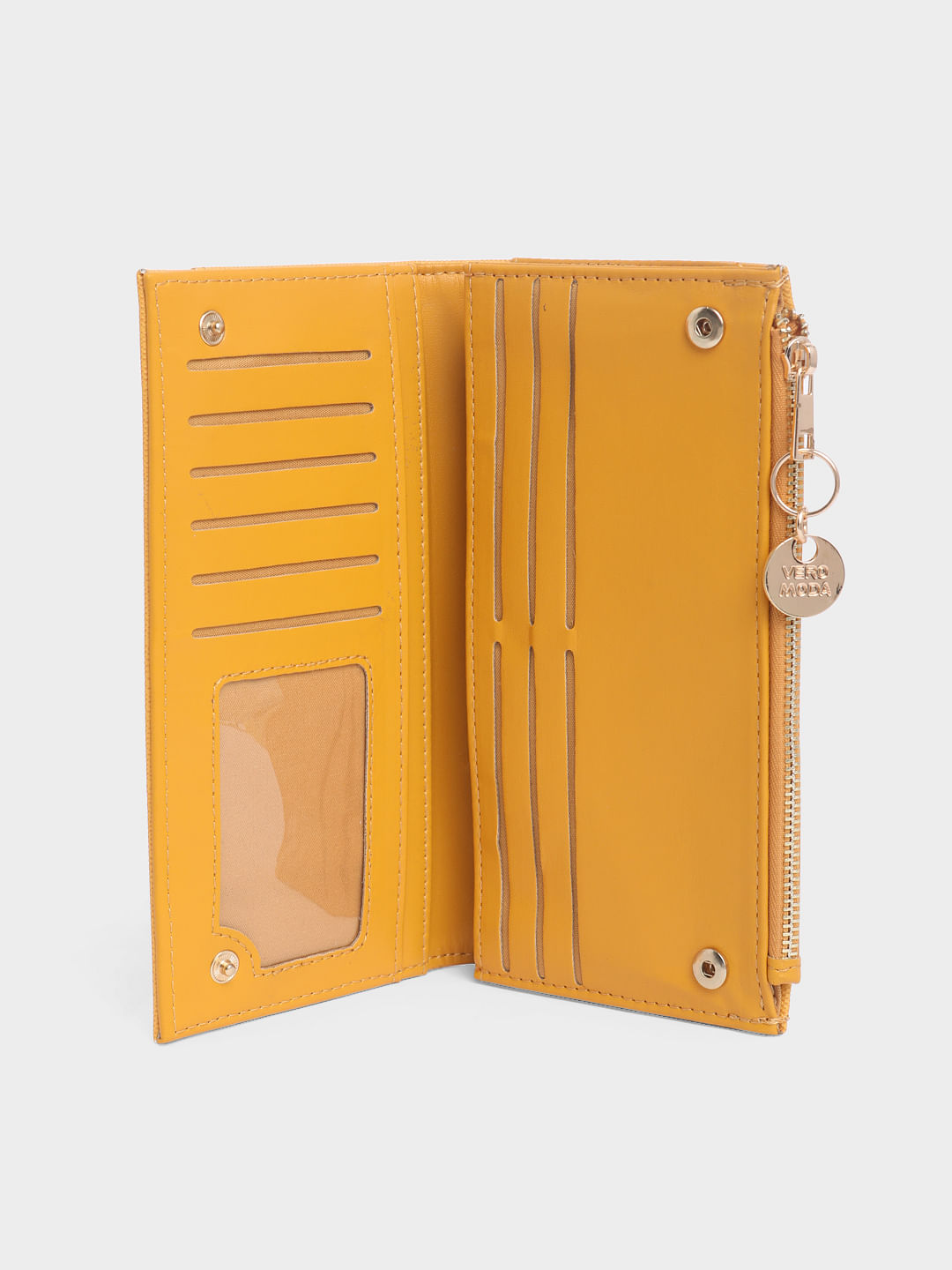 Yellow Textured Wallet